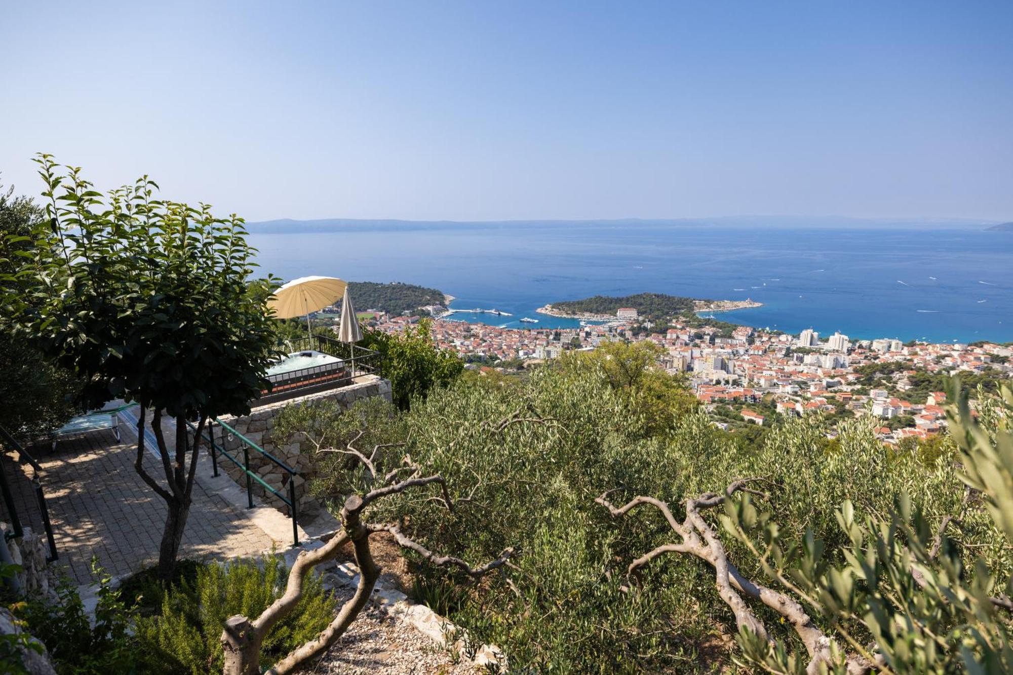 Villa Pelargonia Макарска Екстериор снимка